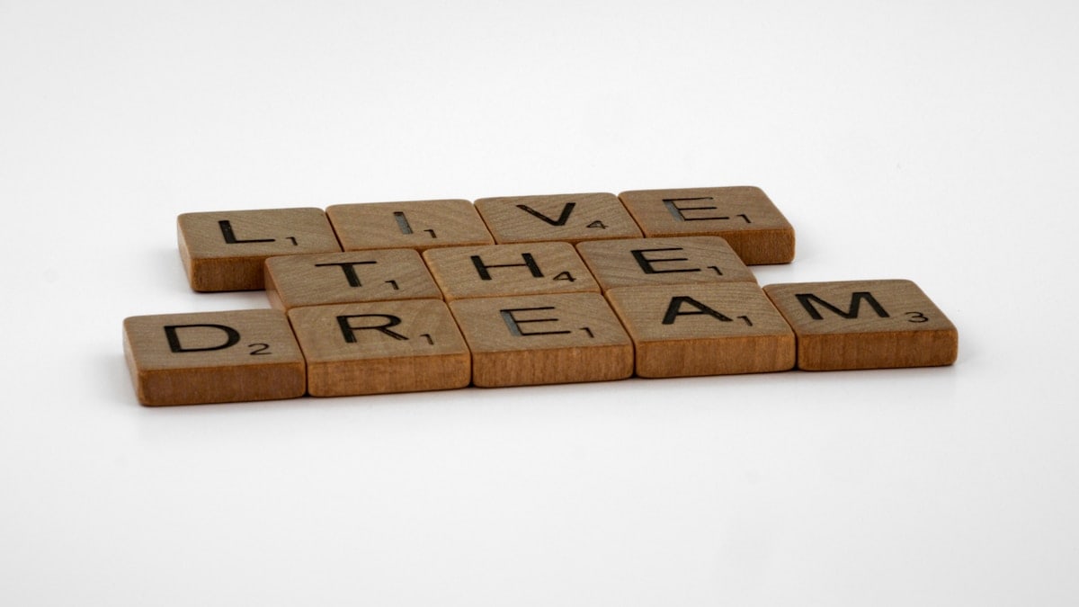 scrabble, scrabble pieces, lettering, letters, wood, scrabble tiles, white background, words, quote, letters, type, typography, design, layout, focus, bokeh, blur, photography, images, image, live the dream, plan ahead, dream, plan then do, work for your dreams, do not give up, keep going, never give up, live life, live intentionally, intentionality, mindfulness, yolo, carpe diem, seize the day,